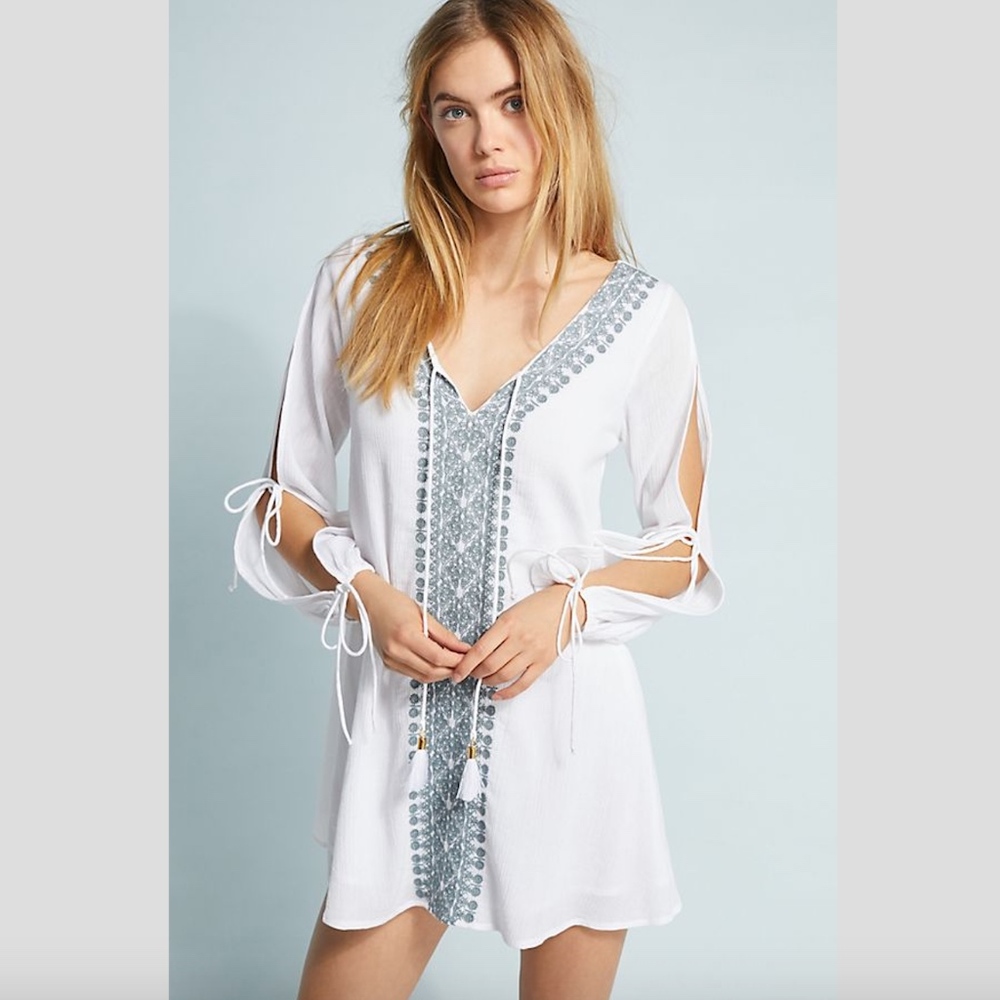 Anthropologie Gold Coast Cover-Up Tunic